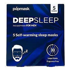 Popmask Pack of 5 Deep Sleep Men’s Eye Mask