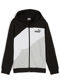 Puma Kids Colourblock Sweat Jacket