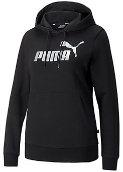 Puma Metallic Logo Print Hoodie