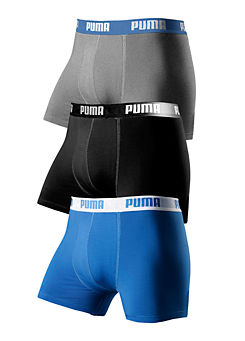 Puma Pack of 3 Boxers