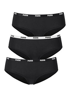 Puma Pack of 3 Hipster Briefs