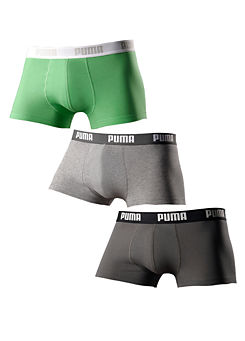 Puma Pack of 3 Jersey Boxers