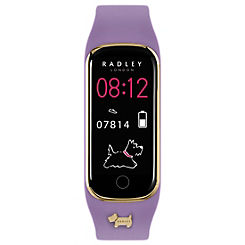 Radley London Ladies Series 8 Amethyst Silicone Strap Smart Watch RYS08-2136