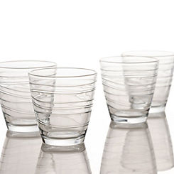 Ravenhead Essentials Set of 4 Swirl Mixer Glasses