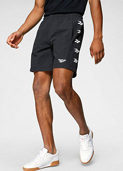 reebok classic logo shorts