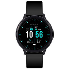 Reflex Active Series 14 Black Silicone Smart Watch