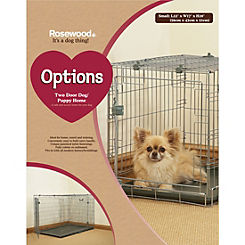 Rosewood Options Small Dog Cage 2 Door- 56 X 43 X 51cm