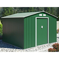 Royalcraft Oxford Green Shed 9x8