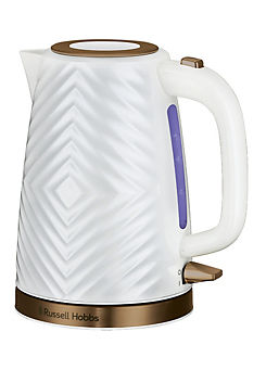 Russell Hobbs Groove Kettle 1.7L 26381 - White