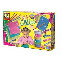SES Creative Children’s Mega Glitter Mix Handicraft Set - Multicolour (14109)