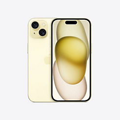 SIM Free Apple iPhone 15 512GB - Yellow