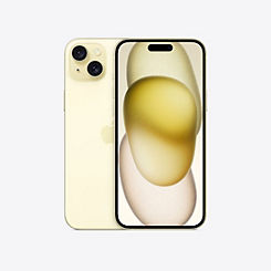 SIM Free Apple iPhone 15 Plus 128GB - Yellow