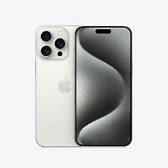 SIM Free Apple iPhone 15 Pro Max 1TB - White Titanium