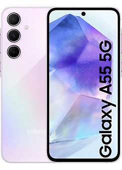 Samsung Galaxy A55 5G 128GB Mobile Phone - Awesome Lilac