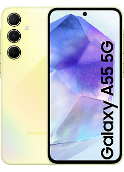 Samsung Galaxy A55 5G 256GB Mobile Phone - Awesome Lemon