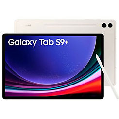 Samsung Samsung Galaxy Tab S9+ 12.4 in WiFi Tablet 256GB - Beige