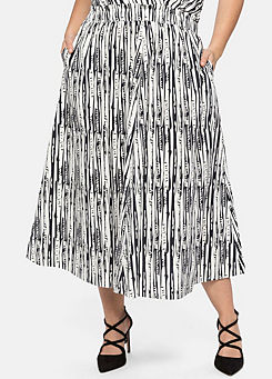 Sheego Sheego Striped Skirt