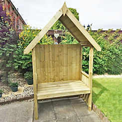 Shire Hebe Pressure Treated Arbour