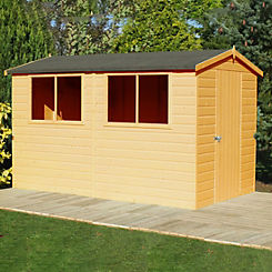 Shire Premium Hand Made Lewis 10 x 6 Shed - Delivered