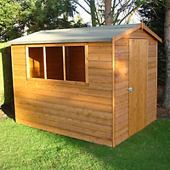 Shire Premium Hand Made Lewis 8 x 6 Shed - Installed