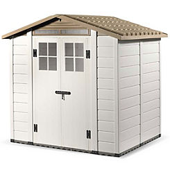 Shire Tuscany EVO 200 PVC Shed Building with Double Door - Delivered