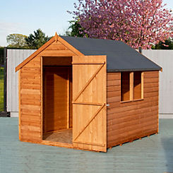 Shire Value Overlap 8 x 6 Shed with Window - Installed