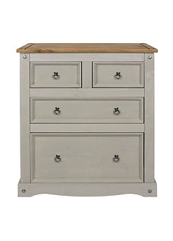 Sierra Grey Pine Small Chest of Drawers
