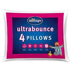 Silentnight Pack of 4 Ultrabounce Pillows