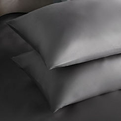 Silentnight Pair of Cotton Rich 180 Thread Count Housewife Pillow Cases