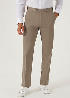 Skopes Antibes Stone Tailored Fit Chino Trousers