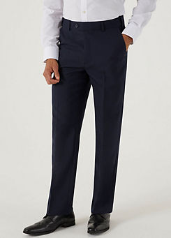 Skopes Brooklyn Navy Blue Regular Fit Smart Trousers