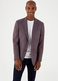 Skopes Cole Red Tailored Fit Blazer
