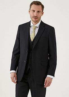 Skopes Darwin Black Regular Fit Suit Jacket