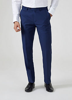 Skopes Kennedy Blue Slim Fit Suit Trousers