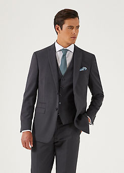 Skopes Madrid Charcoal Tailored Fit Suit Jacket