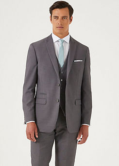 Skopes Madrid Grey Tailored Fit Suit Jacket
