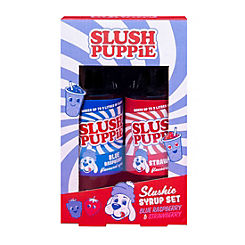 Slush Puppie Syrup Pack of 2 Blue Raspberry & Strawberry
