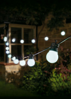 Smart Garden Set of 10 Connectable Party Cool White Festoon Lights