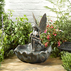 Smart Garden Solar Powered Fairy Leaf Fountain