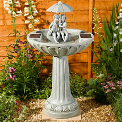 Smart Garden Solar Powered Umbrella Fountain