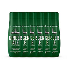Sodastream Classics Ginger Ale Concentrate 440 Ml - Six Pack