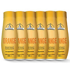 Sodastream Classics Orange Concentrate 440 Ml - Six Pack