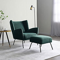 Sofia Accent Chair & Footstool