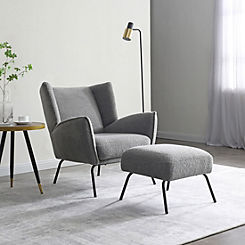 Sofia Accent Chair & Footstool