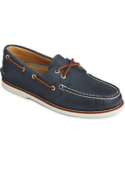 Sperry Blue Gold Cup Authentic Original Boat Shoes
