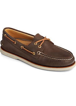 Sperry Brown Gold Cup Authentic Original Boat Shoes