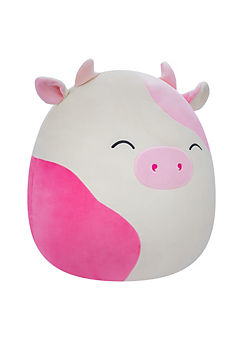 Squishmallows 16in Caedyn the Pink Spotted Cow