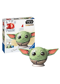 Star Wars Grogu with Ears 3D Puzzle Ball 77 Piece Jigsaw Puzzle