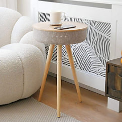 Steepletone Bluetooth Table Speaker- Light Wood
