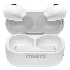Streetz TWS-114 Mini True Wireless Earphones - White